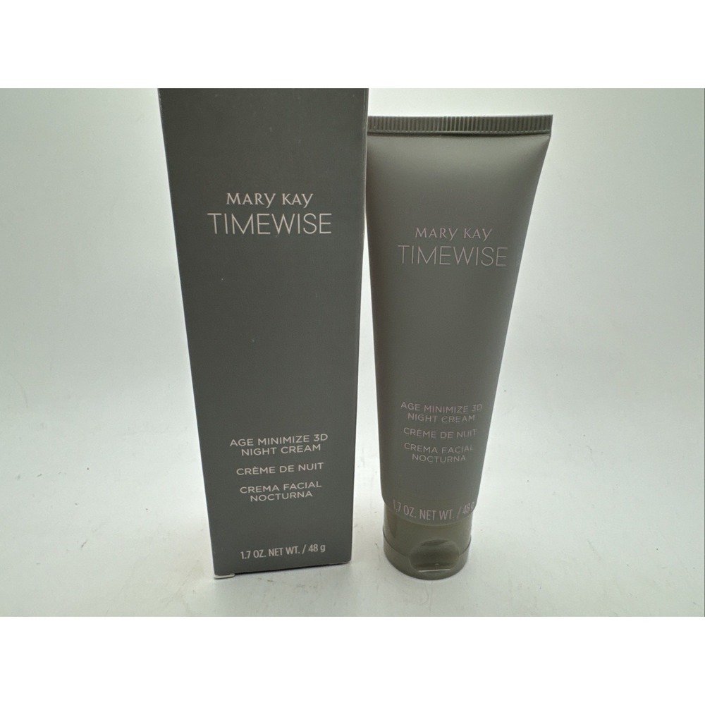 Mary Kay Timewise Age Minimize 3D Night Cream COMBINATION TO OILY  Full Size NEW